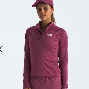 WOMENS LARGE QUARTER ZIP FLEECE THE NORTH FACE